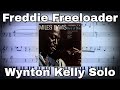 Wynton Kelly Solo Freddie Freeloader Miles Davis