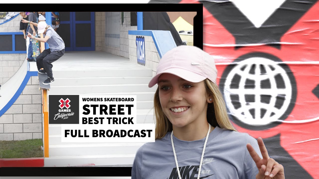 Women’s Skateboard Street Best Trick