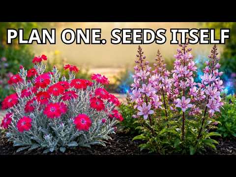 Too Lazy to Garden? Plant These 17 Self-Seeding Perennials in June!