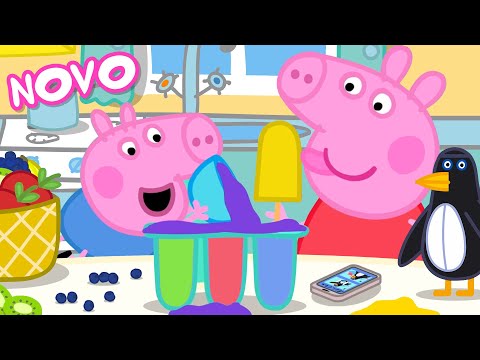 Peppa Pig Português Brasil | Picolé de Raspadinha de Gelo | NOVO Contos da Peppa Pig