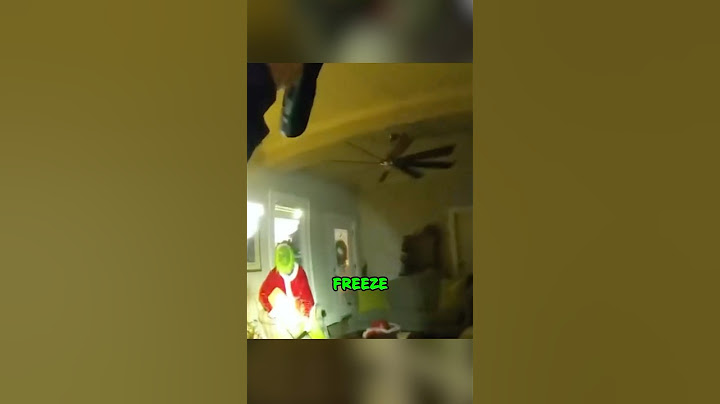 Cops Stop the Grinch Just in Time to Save Christmas - Hilarious Grinch Prank 😂 #shorts
