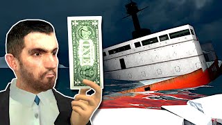 Budget Cruise Turns into Sinking Ship Survival!  Garry's Mod Gameplay
