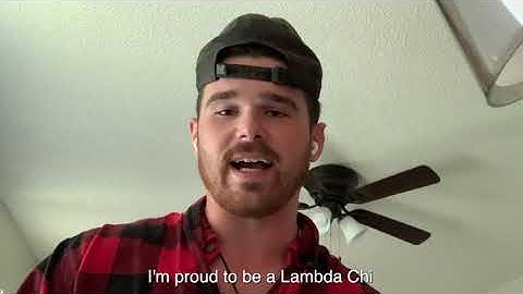 Proud to be a Lambda Chi