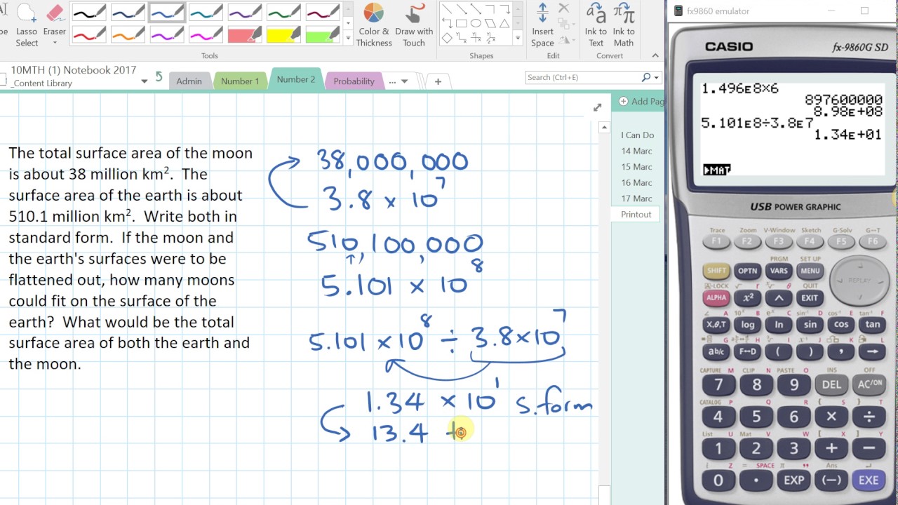 standard form calculator