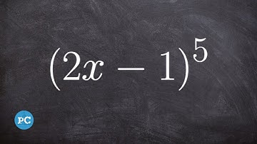 Expanding a Binomial Using Pascals Triangle | Pre Calculus