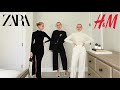 ZARA AND H&M TRY-ON HAUL | HOLIDAY PARTY AND CASUAL OUTFIT IDEAS 2021