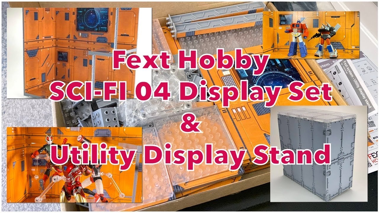 Fext Hobby SCI-FI 04 Display Set & Utility Display Stand review