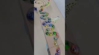 Marble Run Race ASMR HABA wave slope part88 #marblerun #マーブルラン #shorts