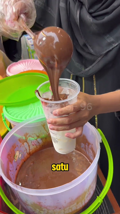 Inovasi terbaru !!! Minuman es kental tanpa campuran air mineral#shorts