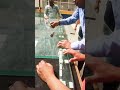 19mm glass cutting by manually