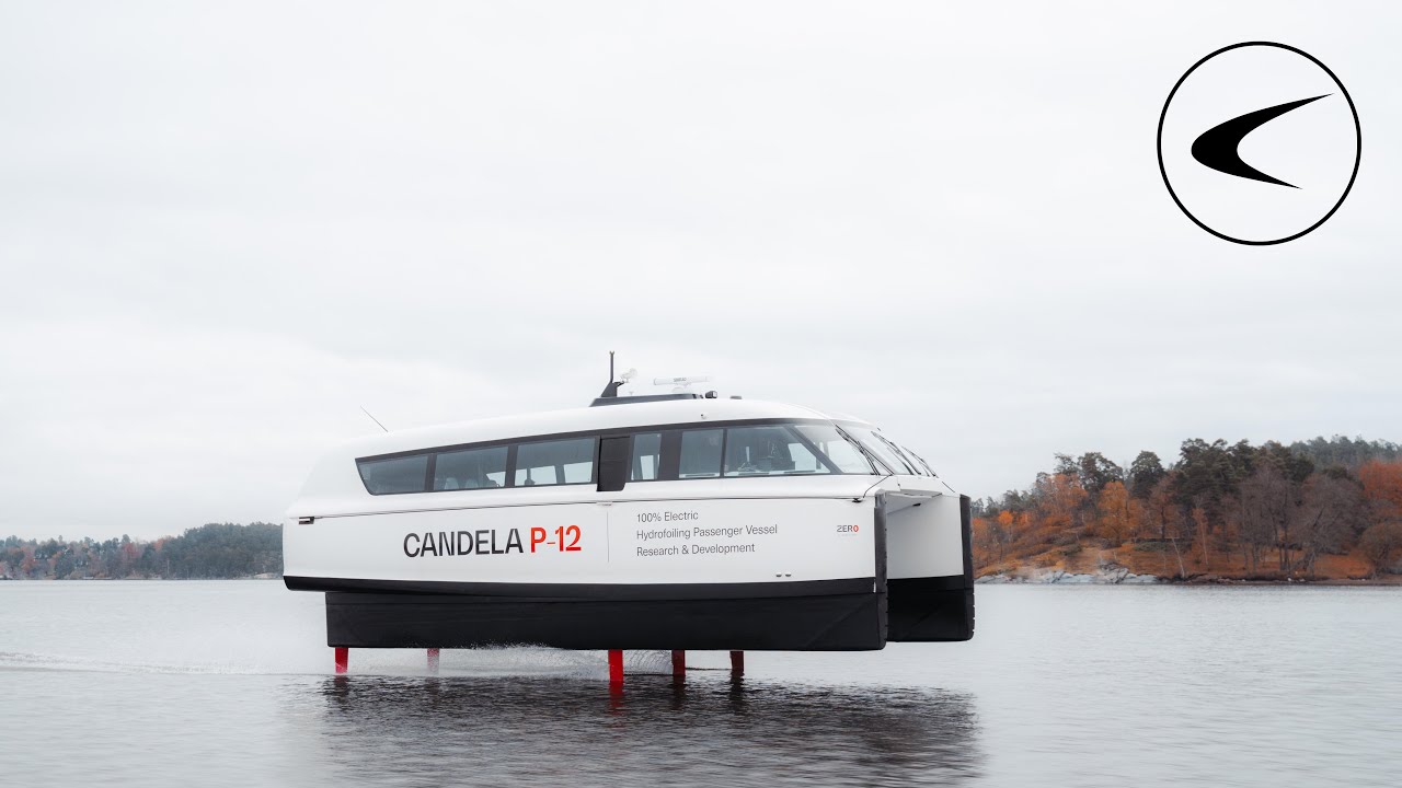 Candela P-12: The Revolutionary 100% Electric Hydrofoiling Passenger Vessel Soaring to New Heights