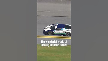 The wonderful world of iRacing NetCode issues  #iracing #simracing #iracingcrashes