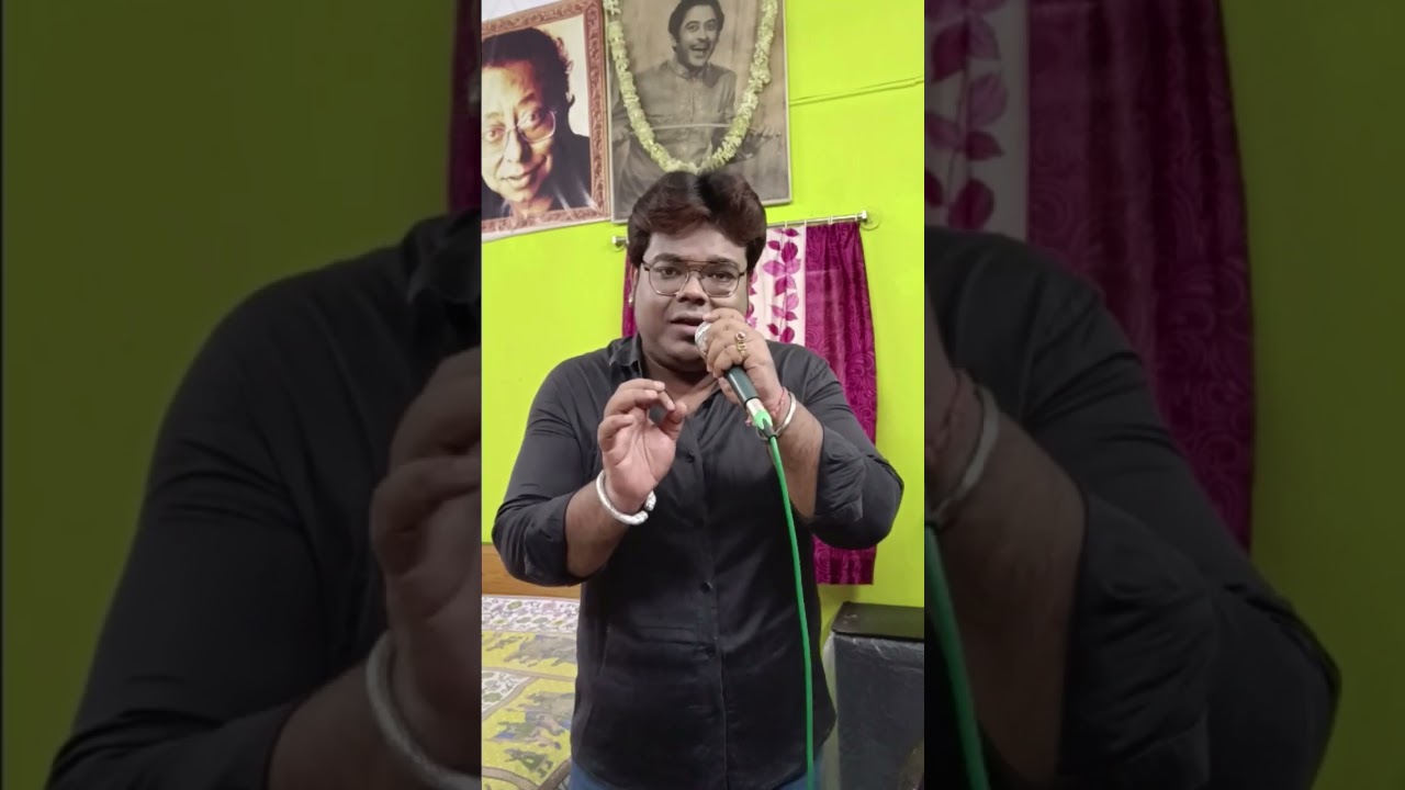 Nayana Sarasi keno I Bengali Morden song I Kishore Kumar Song I Covered by Sudipto Saha