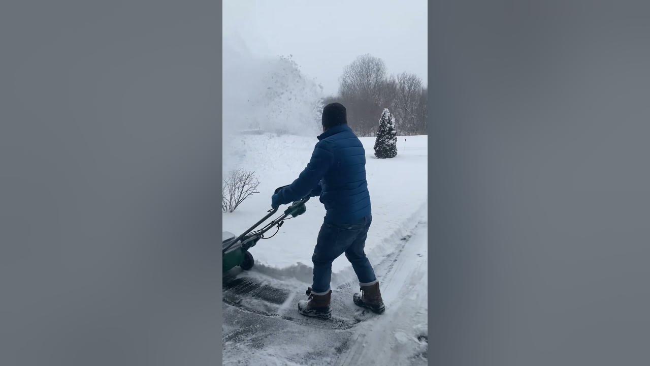 My 2year old electric snowblower Masterforce® 22" 80-Volt. Still works