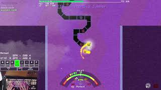 [lvl.12] [ADOFAI Custom Clear] [x1.2] asteroid jumper (map by Human)