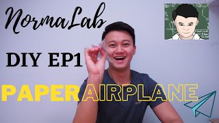 [NormaLab 手作小教室] EP1甚麼是升力✈️從摺紙飛機教識你升力🤩