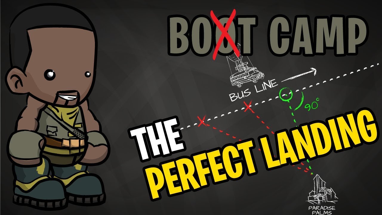 Bot Camp: Get the Perfect Landing EVERY Time | Fortnite Season 10