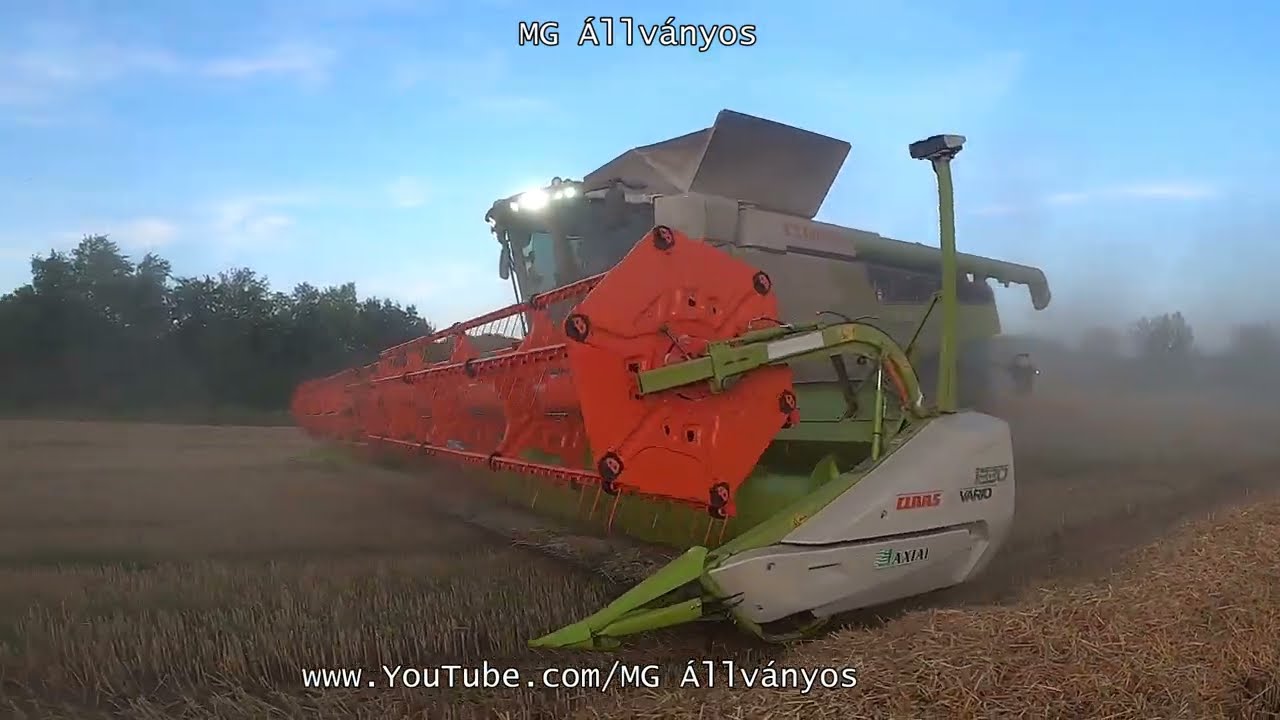 4x Claas lexion 8700,8700,660,7600 Búza aratás/Eredi Hanggal&Wheat Harvest/With Original Sound 2022