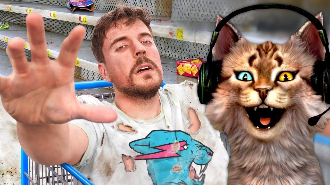 Mr Beast Rp150,000,000 Setiap Hari untuk Bertahan Hidup di Supermarket! | Gozoux Reaction