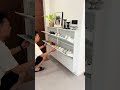 Space-Saving Shoe Cabinet#feedshorts #shortvideo