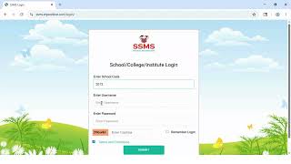 How to Login to SSMS School ERP Software