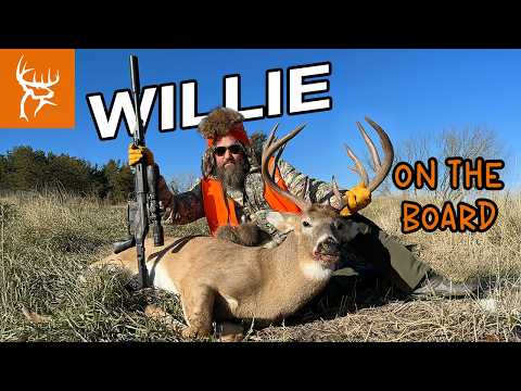 Willie gets it DONE!!! | Big Bucks in the Sandhills of NEBRASKA | Episode ONE