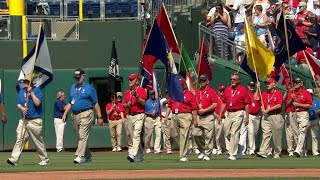 PIT@PHI: Phillies honor employees, others on July 4