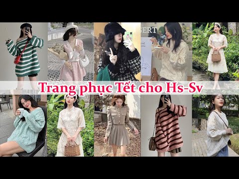 Video [ Shopee Haul ] Gợi ý phối đồ Tết cho Học sinh- Sinh... - youtube