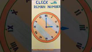 Clock with Roman Numbers #shorts Wealth
