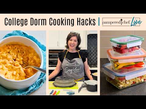 Scratch Mac & College Dorm Cooking Hacks | Pampered Chef Live