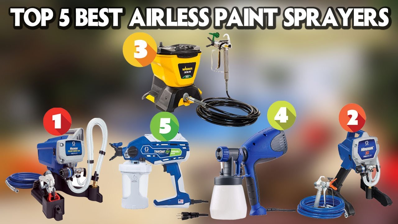 Top 5 Best Airless Paint Sprayers 2025 Which Airless Paint Sprayer Maxresdefault