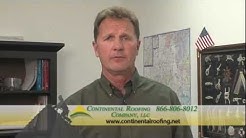 Continental Roofing Wind and Hail Damage, Insurance Claims