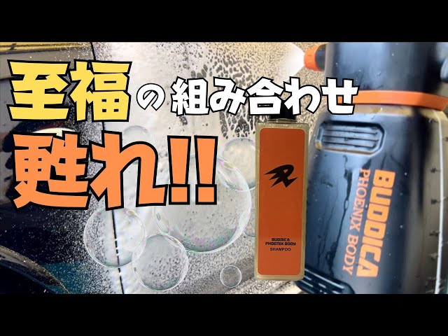 バディカ×ながら洗車】フェニックスボディイージーフォームで極上の泡