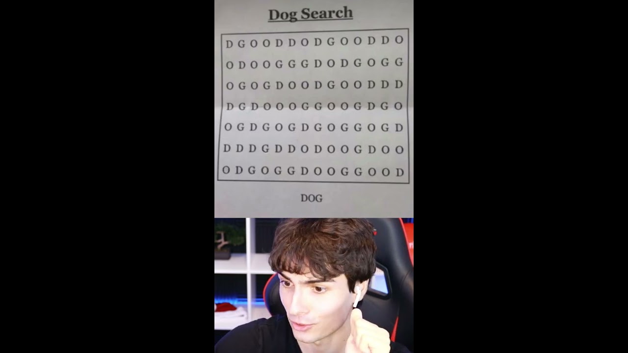 FIND DOG WORD SEARCH Shorts