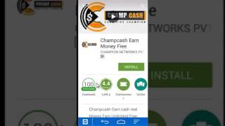 Champ Cash Application Install Kese Kare How to Install Champ Cash screenshot 1