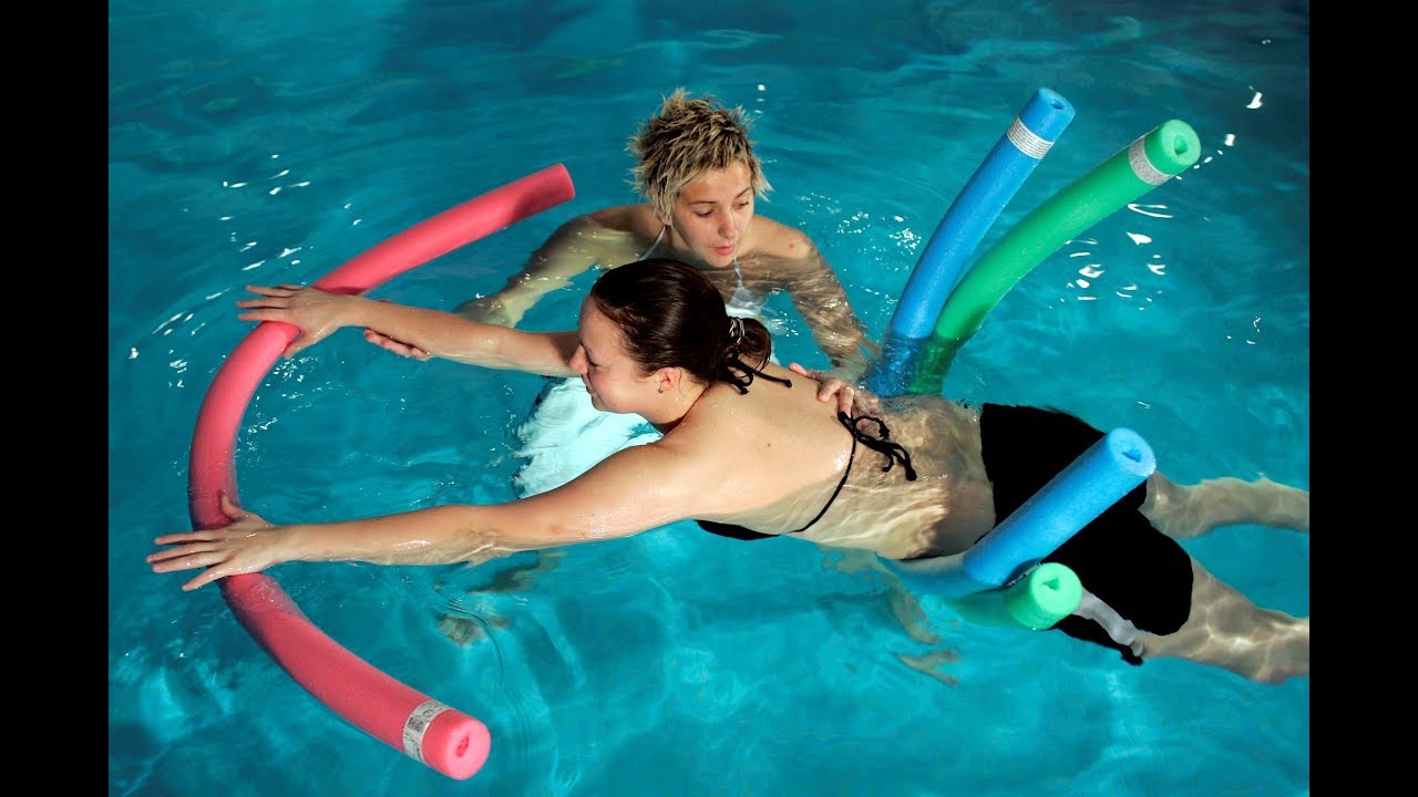 back pain exercises in water YouTube