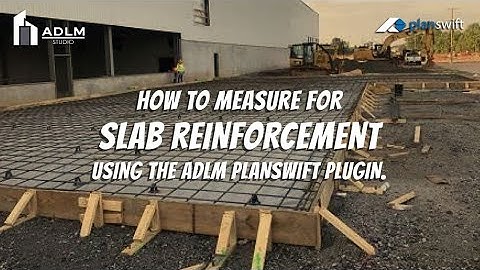 How to Measure for Slab Reinforcement on Planswift