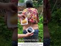 Applying Black Medicated Plaster – Traditional Remedy for Back Pain 🩹