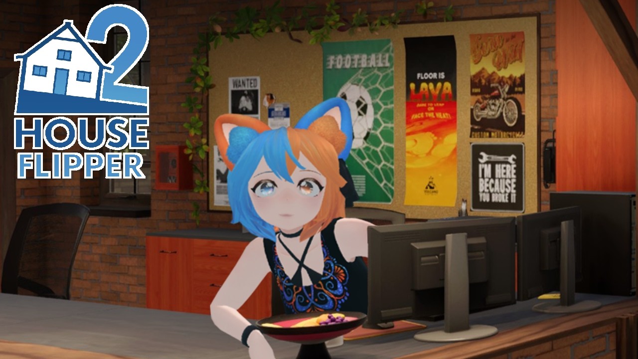 Cozy By The Fire Station [House Flipper 2 stream]