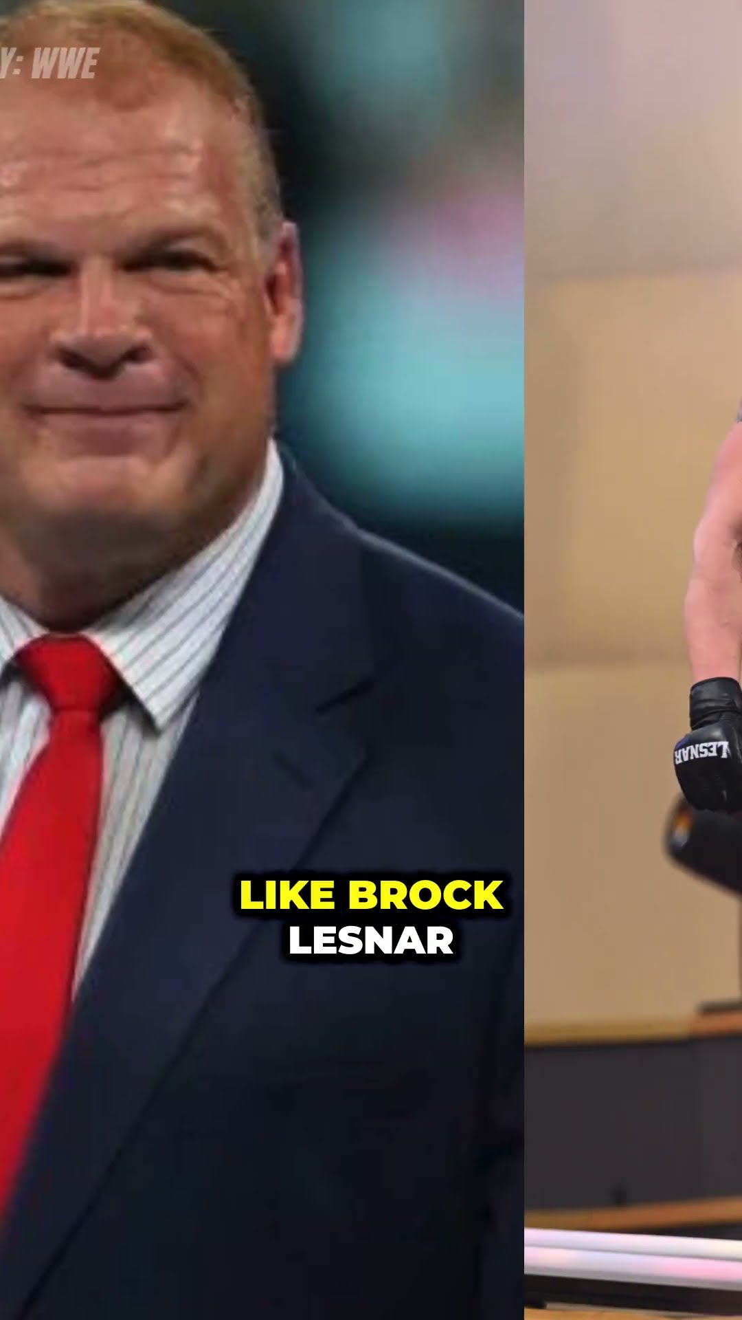 Kane on Brock and Kurt Who’s the strongest legend Share your take! #Kane #BrockLesnar #shorts