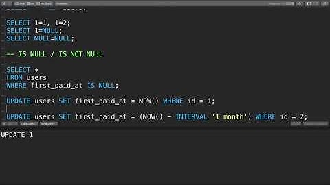 SQL Operators Tutorial – Bitwise, Comparison, Arithmetic, and Logical Operator Query Examples