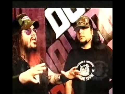 Dimebag interview 2004 with Bobzilla and Damageplan.  "Slayer gave us the main stage"