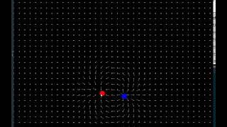 Point Charge Electric Field Simulator [C++]