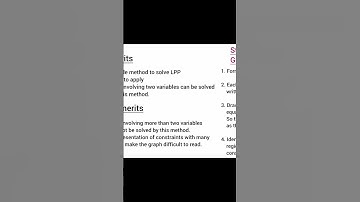LPP solution in Graphic Method -Theories #lpp #graphicmethod #operationalresearch #mot #shortfeed