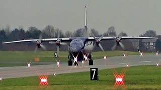 Ukraine Air Alliance Antonov An-12 UR-CZZ@Warton Aerodrome 15/12/15