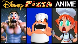 Different Versions Of Pizza Tower Meme