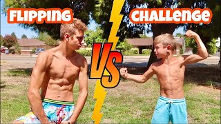 FLIPPING CHALLENGE ***brother VS brother***