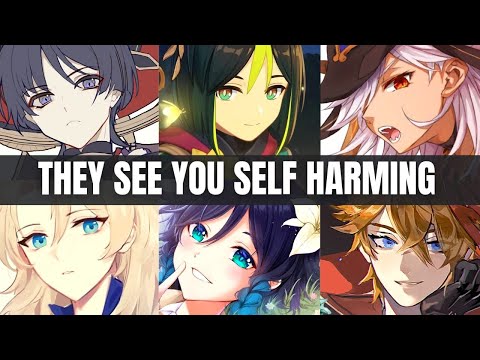 They find you self harming - genshin impact x listener asmr