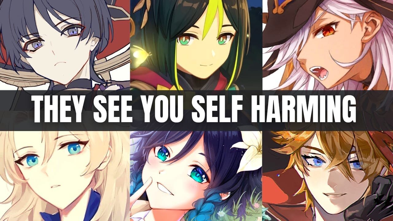 They find you self harming - genshin impact x listener asmr