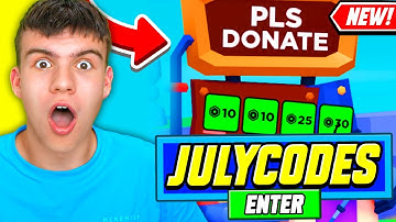 *NEW* ALL WORKING CODES FOR PLS DONATE IN JULY 2024! ROBLOX PLS DONATE CODES